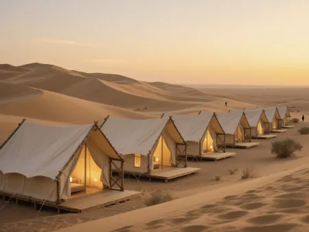 Dunhuang Mingsha Mountain Wilderness Luxury Residence