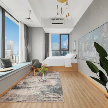 Fenghuaxueyue Homestay (Jinan Vanke Metropolitan CBD Branch)