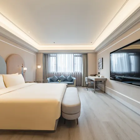Shanghai Anting subway station Moyu Road Atour X Hotel Отели рядом с достопримечательностью «Северный вокзал Аньтин»