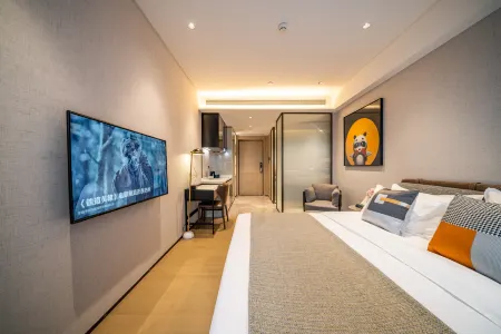 Time ONE International Apartment(Shenzhen KKONE Shopping Center Xiasha Metro Station Branch)