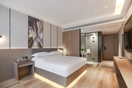 Guangzhou Jiulong Hotel (Fenggang Pedestrian Street Wisdom New City Branch) Отели рядом с достопримечательностью «JinGangCheng ShangYe BuXingJie»