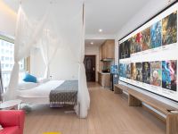 唐山诺霖爱琴海主题公寓 - 轻奢巨幕时尚浪漫吊床观影房