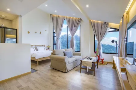 manyebieyuan Отели рядом с достопримечательностью «Bifeng Gorge»