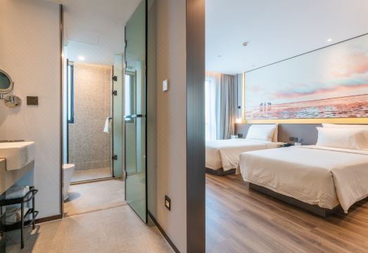 조식 뷔페 현장