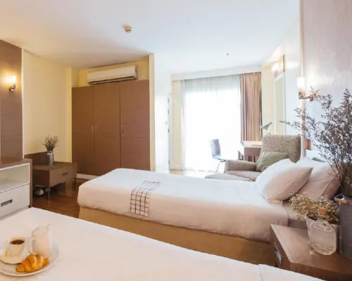 โรงแรมเคล็ฟ โรงแรมใกล้พิพิธภัณฑ์ช้างเอราวัณ