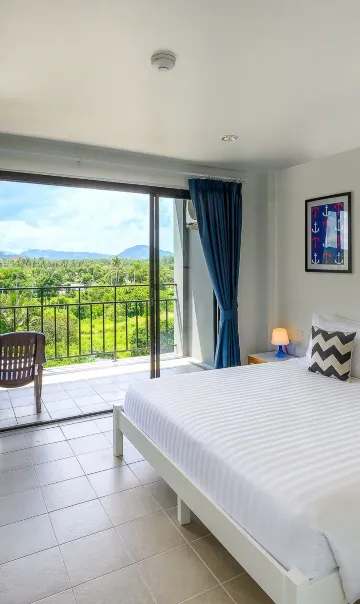 สวีทหนึ่งห้องนอนวิวสวนเตียงขนาดคิง