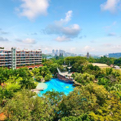 行政豪華房 大床 泳池景觀 深圳華僑城洲際大酒店優惠