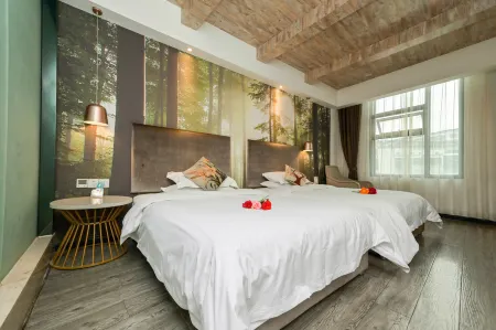 Shanshe Hotel Отели рядом с достопримечательностью «Bashanhongjun Park»