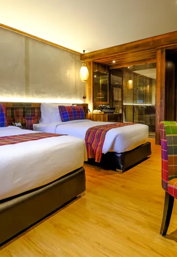 ห้องดีลักซ์ เตียงแฝด