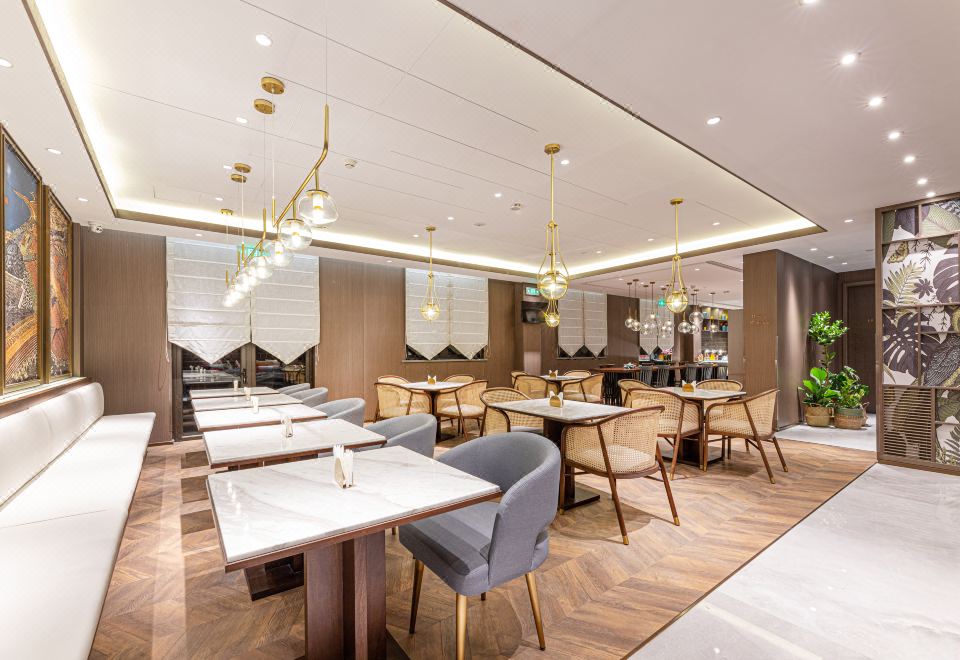 [Manxin 쑤저우 잉크 핑장 맨션 호텔의 모던하고 깔끔한 객실 인테리어]