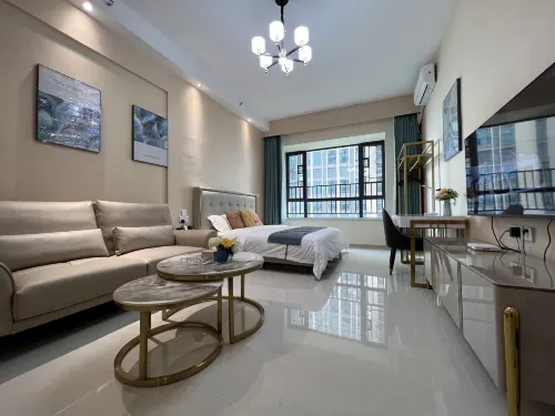 Nuoke Wisdom Apartment (Guangzhou Nansha Zhujiang Bay Tianhou Temple) - con vista mare