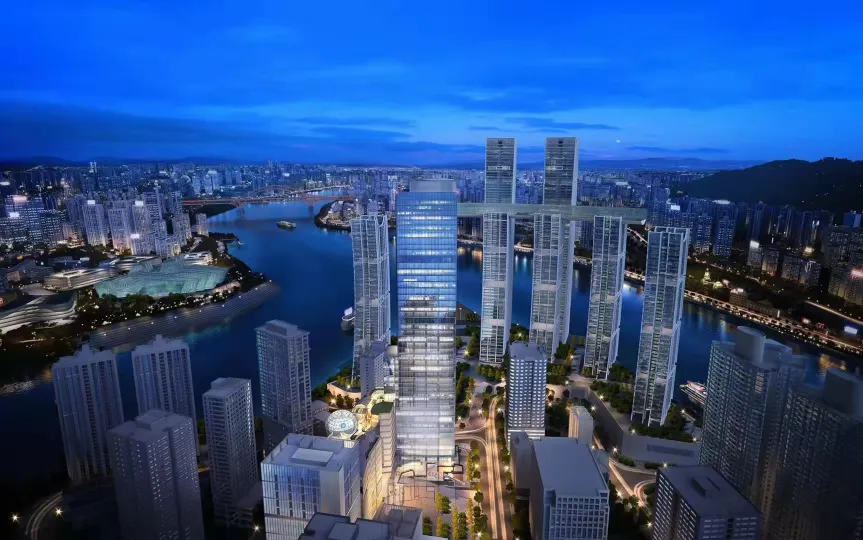Chongqing Tianlai Yunyun High-altitude River View Hotel (Jiefangbei Raffles City Branch)