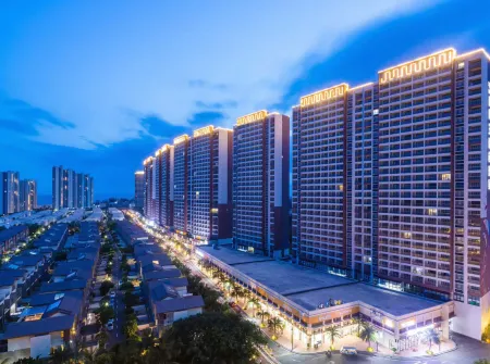 Seaview Bay Full Seaview Apartment Villa (Dinglong Bay Texas Water Park Branch) Отели рядом с достопримечательностью «Dinglong Bay Sea Corner»