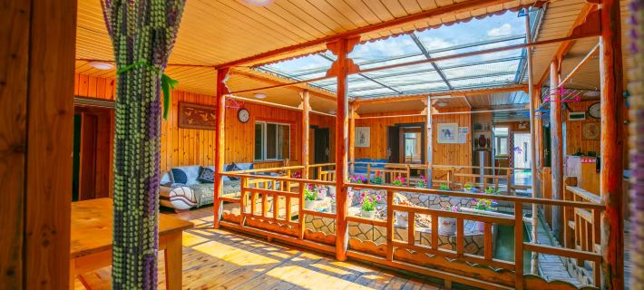 Caoyuan Rujia Hotel Các khách sạn ở Ergun