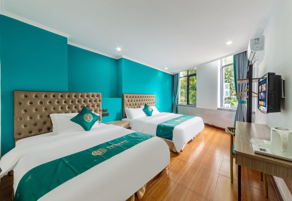 유메이 이핀 호텔 깔끔한 객실