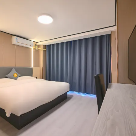 Huanpeng Seattle Boutique Hotel (Tianjin Xiaobailou 5th Avenue) Отели рядом с достопримечательностью «Станция метро Xiaobailou»