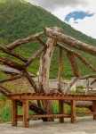There are clouds on the trees Hotels in Zhonggu Village/Mugecuo