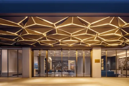 Merlinhod Hotel (Yinchuan Lanxigu Shangwu Square) Отели рядом с достопримечательностью «Yuhuang Pavilion»