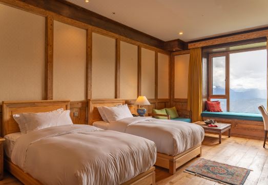 메이리 설산 뷰