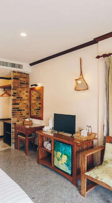 ห้องดีลักซ์ เตียงใหญ่ 1 เตียงหรือเตียงเดี่ยว 2 เตียง