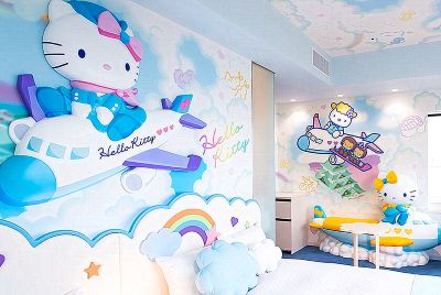 【パシフィックサイド】ハローキティ ルーム (色指定はできません)禁煙 中部国際空港セントレアホテルの写真