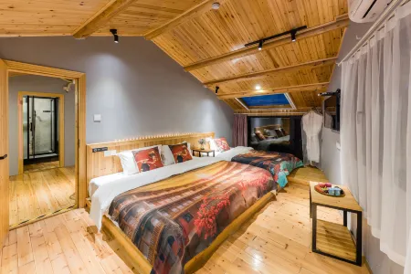 Huasao·1949 Designer Parent-Child Vacation Type Smart Homestay (Nanjing Yunshuiyao Waterwheel Store）