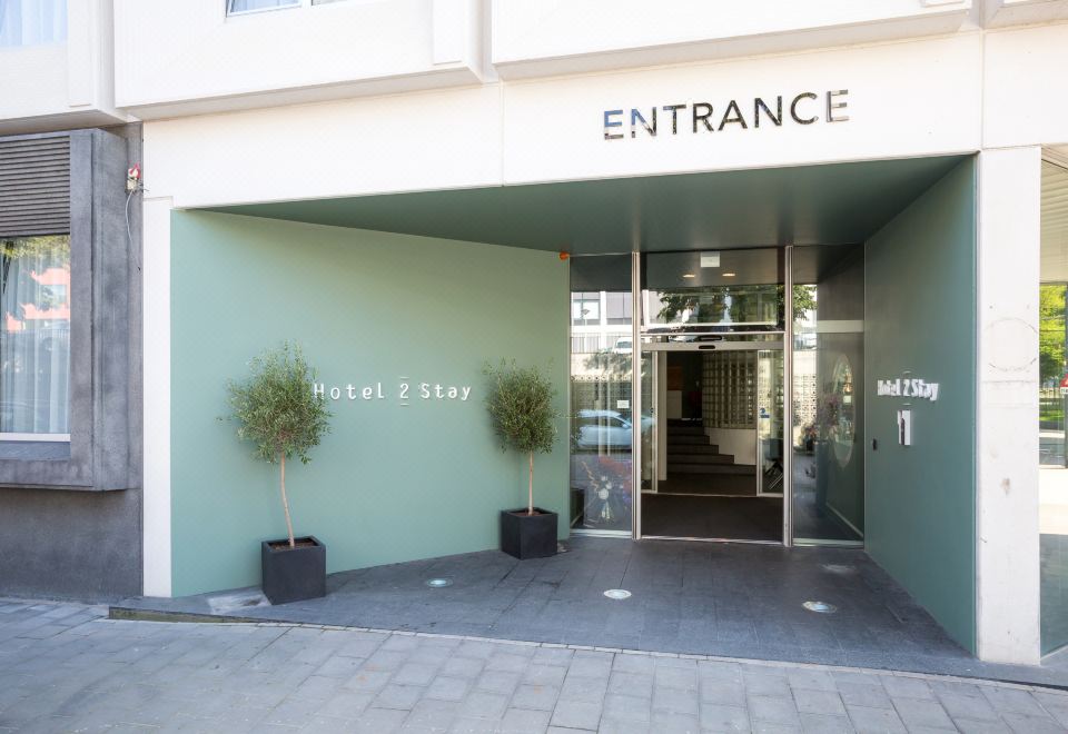 호텔2스테이의 현대적인 주방 시설 이미지