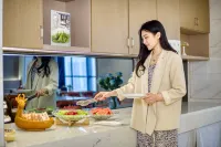 Wenlan Oriental Hotel (Shengzhou City Center Wuyue Plaza) - servizio colazione