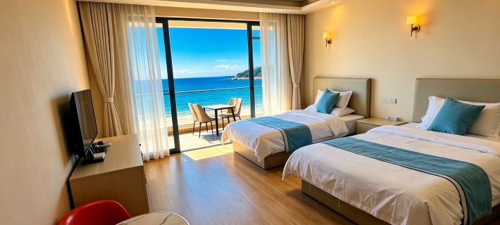 Leting Moon Island sea time holiday apartment 러팅 호텔