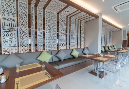 그랜드 호텔 비엔티안 로비 또는 객실 내부