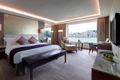 1キングビクトリアハーバービュースイート インターコンチネンタル グランド スタンフォード 香港の写真