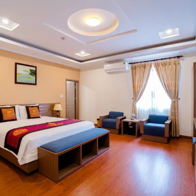 海防晃海酒店 鄰近Chợ Con的酒店