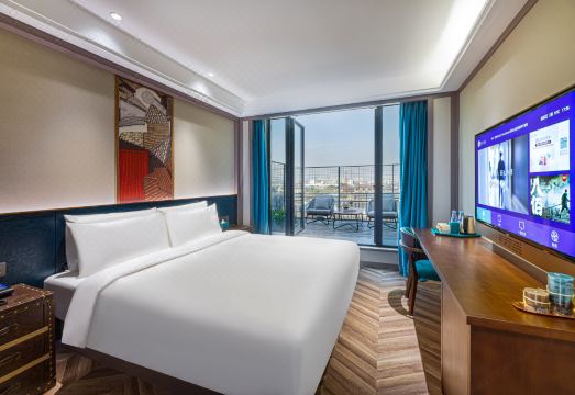 Manxin 쑤저우 잉크 핑장 맨션 호텔 외관