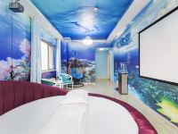 石家庄温馨之家酒店式公寓 - 水晶之恋圆床影院房