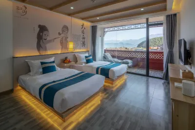 Ruo Lake Inn Hotel a Lugu Lake Mt.Nisaigemu Goddness Cave Cable Car