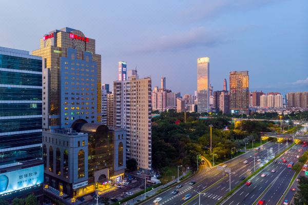 深圳会展中心岗厦地铁站宜尚plus酒店