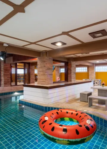 วิลล่า 3 ห้องนอนพร้อมสระว่ายน้ำส่วนตัวในร่ม