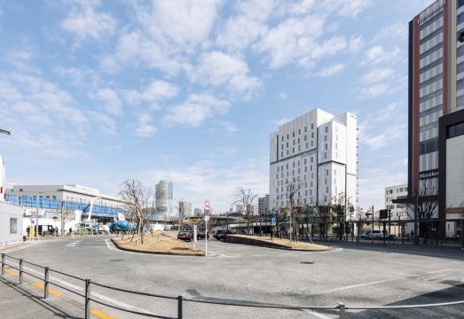 케이세이 리치몬드 호텔 도쿄 오시아게 객실에서 바라본 스카이트리 뷰