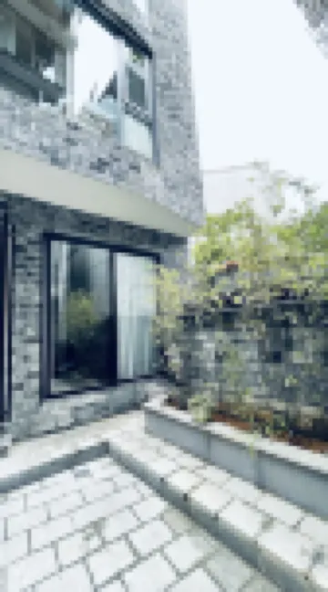 Riverside villa