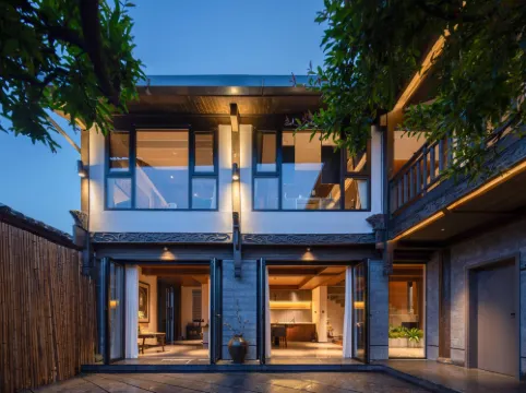 麗江古城•Jingyao Tea Zen Haven•茗靜堯•設計師庭院（四方街店）