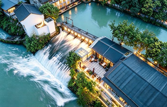 Hidden Cloud Villa · Qingcheng Cliff Hot Spring Resort (Dujiangyan Scenic Spot)