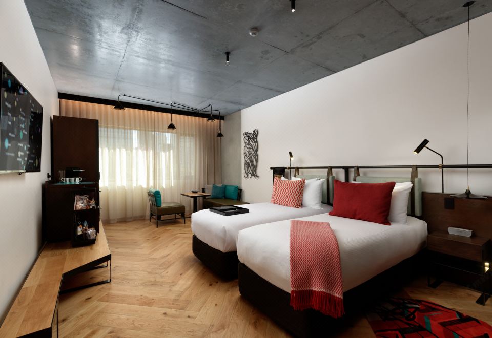 QT 멜버른 호텔 객실