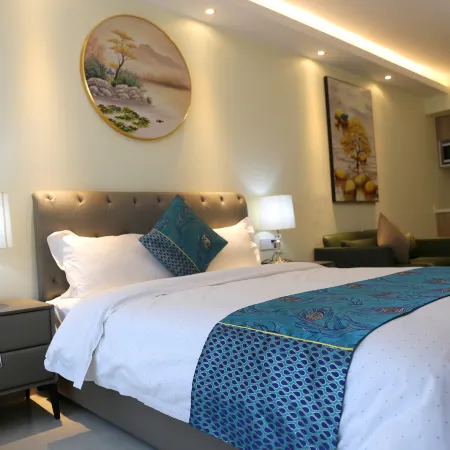 Zhengtuan Wisdom Apartment (Guangzhou Zhujiang International Textile City Branch) Отели рядом с достопримечательностью «Zhongda Wufeng Commercial City»