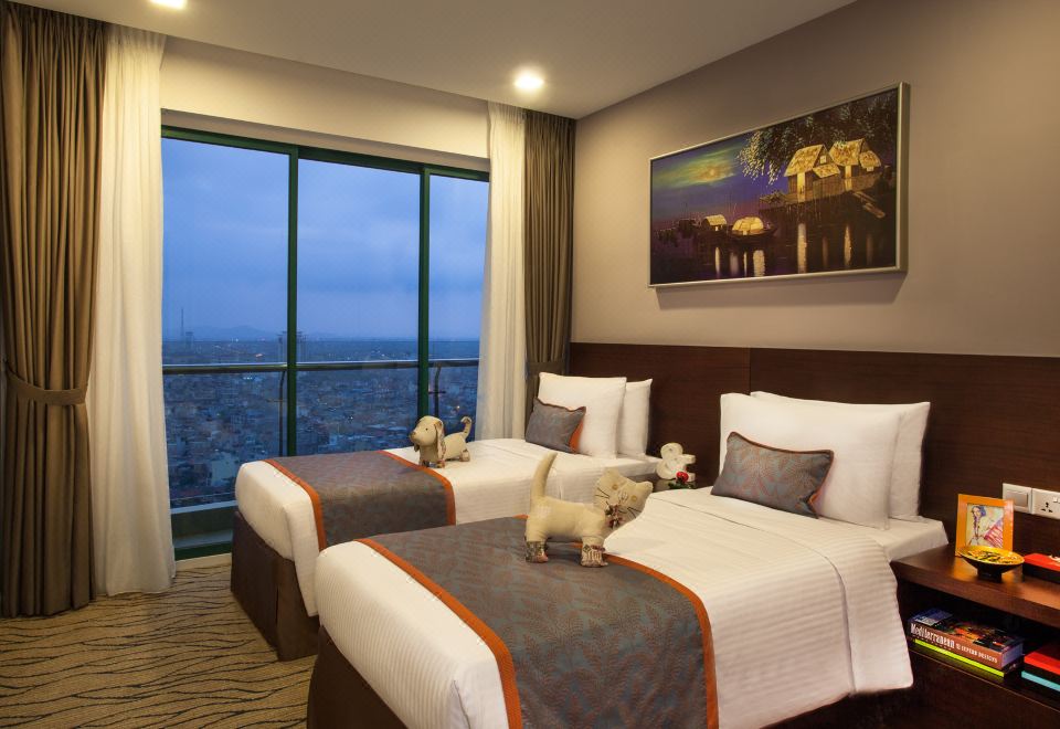 서머셋 센트럴 TD 하이퐁 시티 객실