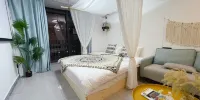 Huajian Meisu Apartment (Fuzhou South Railway Station Shop) - Habitación Destacada (cama Doble)