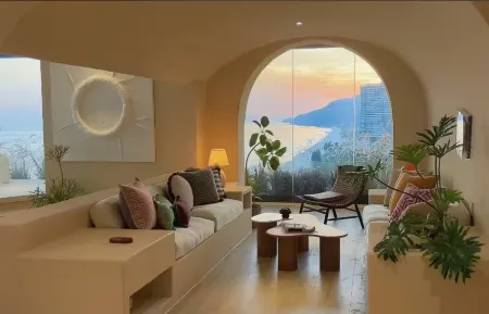 Seaview Bay Full Seaview Apartment Villa (Dinglong Bay Texas Water Park Branch) Отели рядом с достопримечательностью «Dinglong Bay Sea Corner»