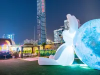 Garden Hotel by LuxCabins (Shenzhen Futian Convention and Exhibition Center Gangxia Subway Station) Hotel dekat Pelabuhan Futian