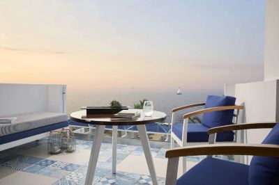 Pure White Junior Suite Radisson Blu Beach Resort, Milatos Crete Photo