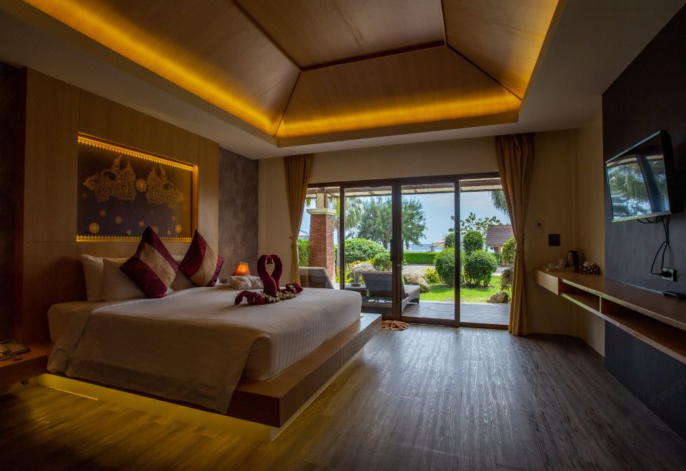 시타 비치 리조트의 아늑한 객실 내부