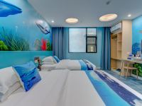 冰雪海洋主题公寓(珠海深井海洋王国店) - 深海蓝鲸双床房
